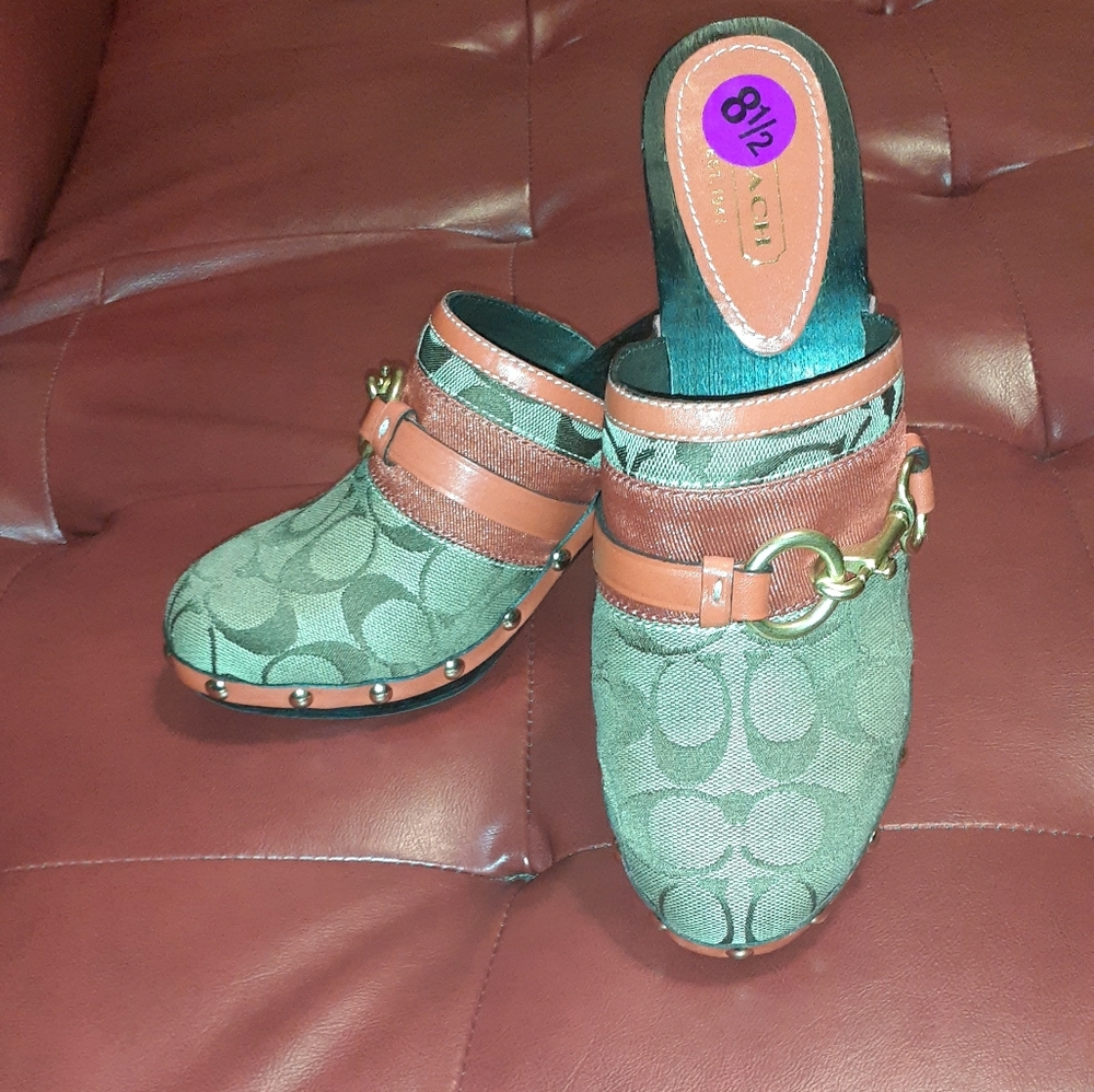 Coach Clogs/Mules